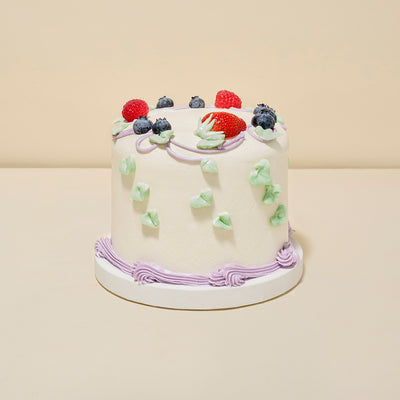 Gluten-Free Triple Berry Cake
